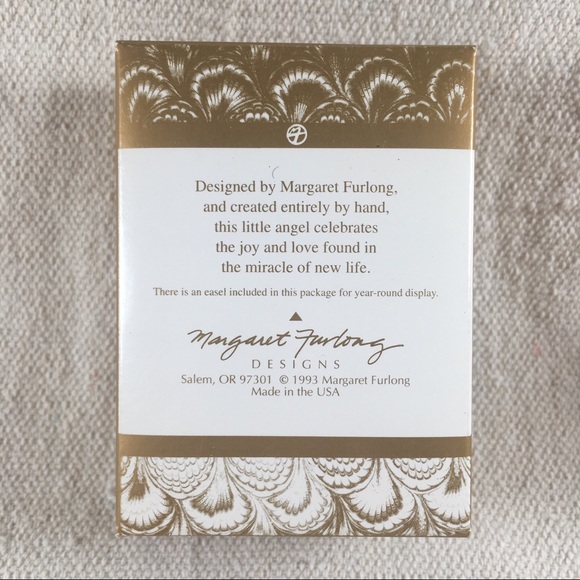 1999 Margaret Furlong Flower Basket Angel - Picture 2 of 8